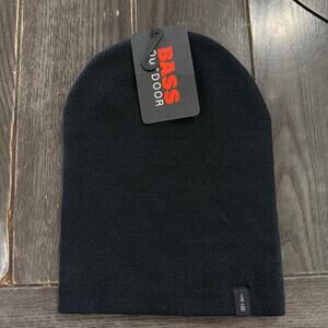 Bass Outdoor Black Knit Tagged Beanie NWT